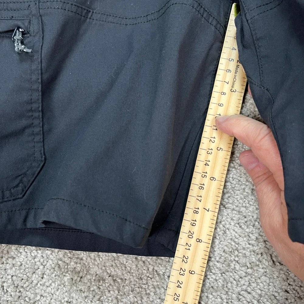 Wrangler All Terrain Gear Shorts Men 38 9 Black Cargo Flat Front Performance ATG - Picture 8 of 9